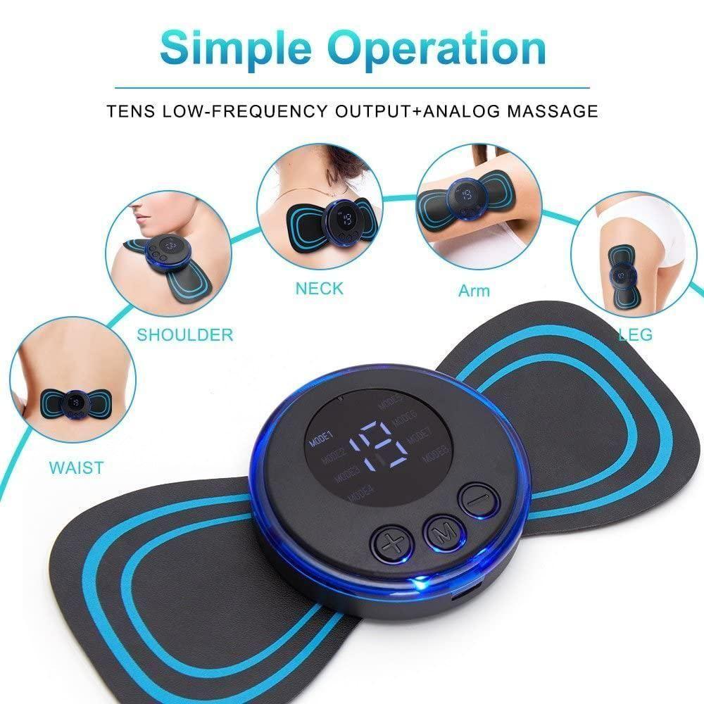 Mini Massager with 8 Mooulder,Arms,Legs,Back Pain for Men and Women